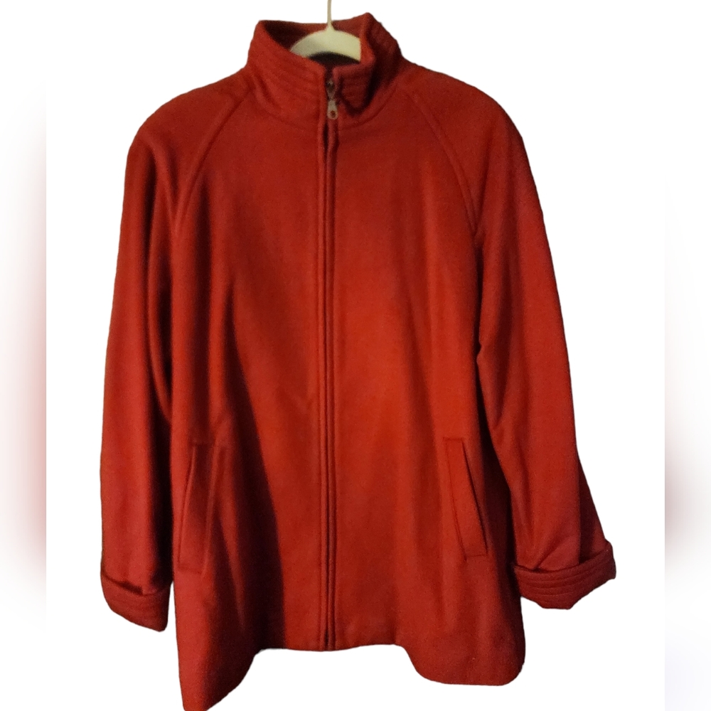 Womens YBC Wool Red Jacket